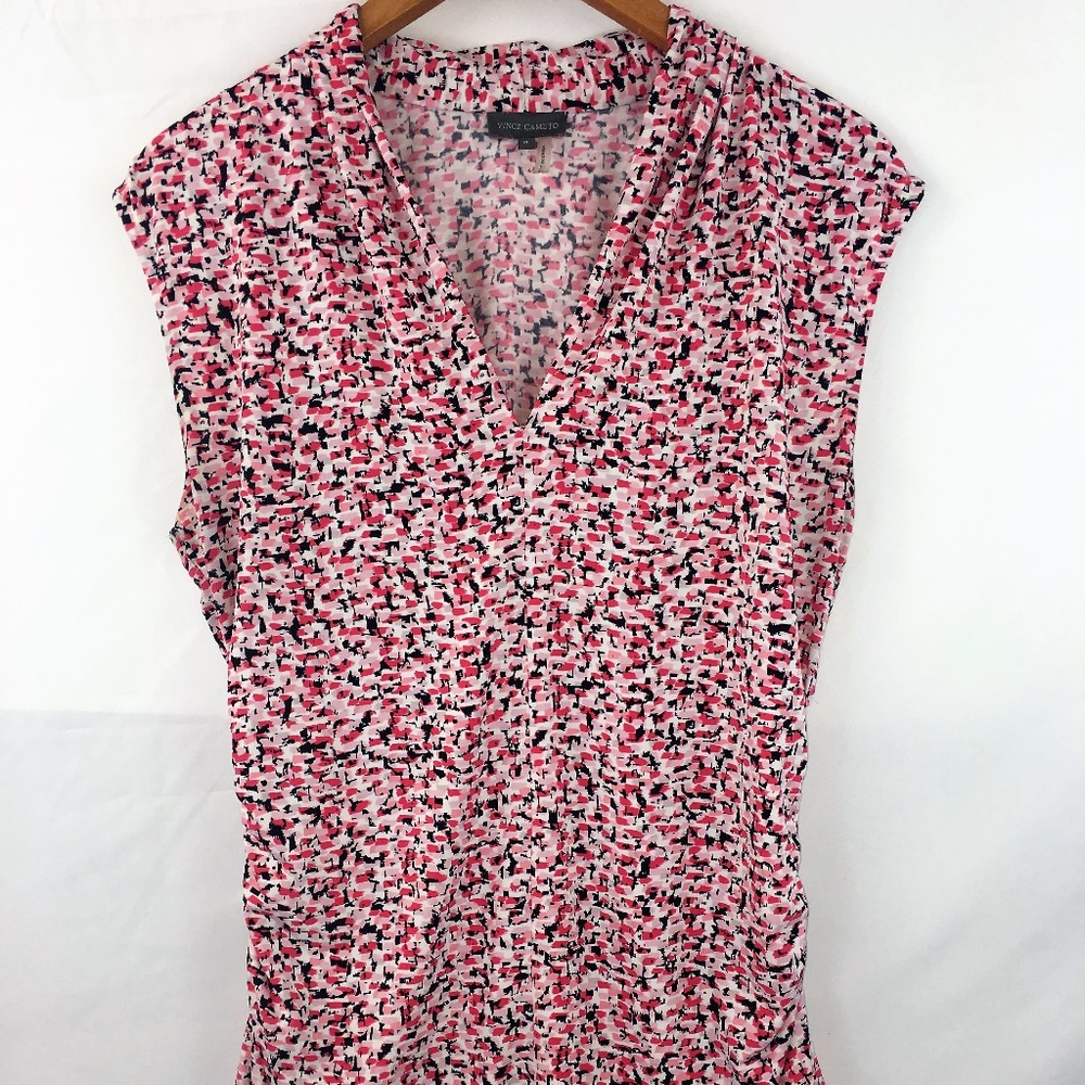 Vince Camuto Multi Color Top Size XL
